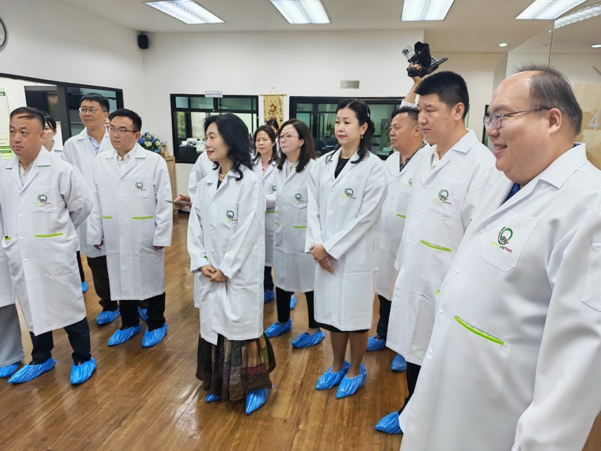 เซ็นทรัลแล็บไทย ต้อนรับคณะ Shenzhen Pagoda Industrial (Group) จากสาธารณรัฐประชาชนจีน